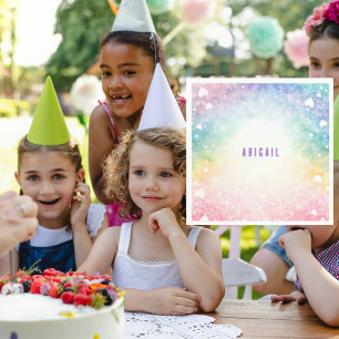 Personalisierte Geburtstagsparty Serviette