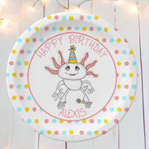 Personalisierte Geburtstagsparty von Axolotl Theme