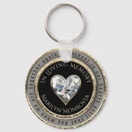 Personalisierte Gedenkstätte Schlüsselanhänger