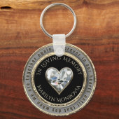 Personalisierte Gedenkstätte Schlüsselanhänger (Vorderseite)