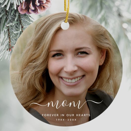 Personalisierte Gedenktafel für kundenspezifisches Keramik Ornament