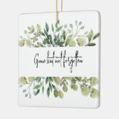 Personalisierte Gedenktafel Keramikornament (Links)