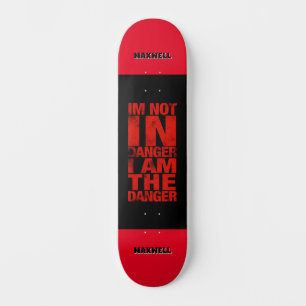 Personalisierte Gefahr für Skateboard