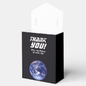 Personalisierte Gefälligkeitsbox des Weltraumsolar Geschenkschachtel (Geöffnet)