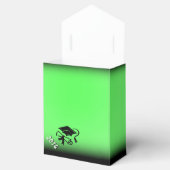 Personalisierte Gefälligkeitsbox für Schwarz und G Geschenkschachtel (Geöffnet)