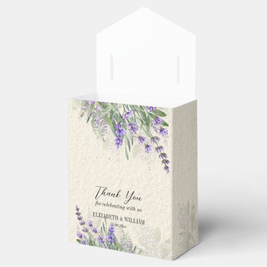 Personalisierte Gefälligkeitsboxen für rustikale L Geschenkschachtel (Geöffnet)