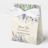 Personalisierte Gefälligkeitsboxen für rustikale L Geschenkschachtel (Vorderseite)