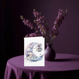 Personalisierte gefaltete Karte