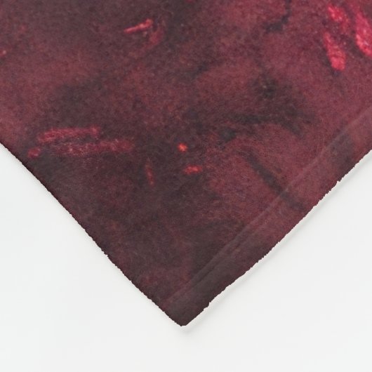 Personalisierte Gefärbte Krawatte-Deckblatt mit Na Fleecedecke (Ecke)