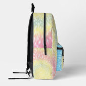 Personalisierte Gefärbte Krawatte Hippy Swirl Bedruckter Rucksack (Links)