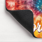 Personalisierte Gefärbte Krawatte Mousepad mit Ind (Ecke)