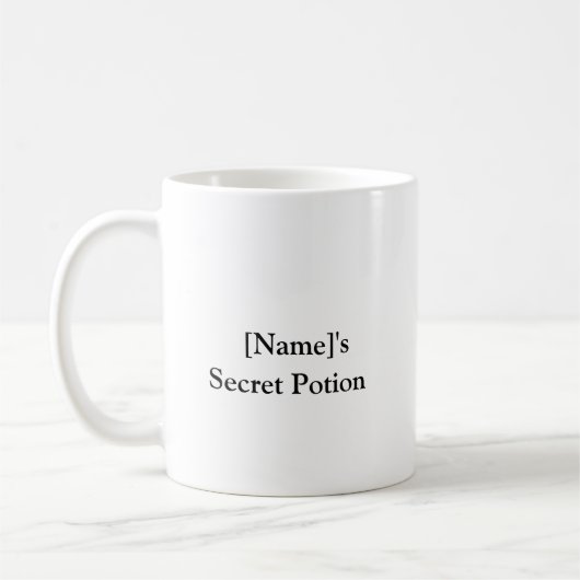Personalisierte Geheimtränke Tasse - Individuelle (Links)