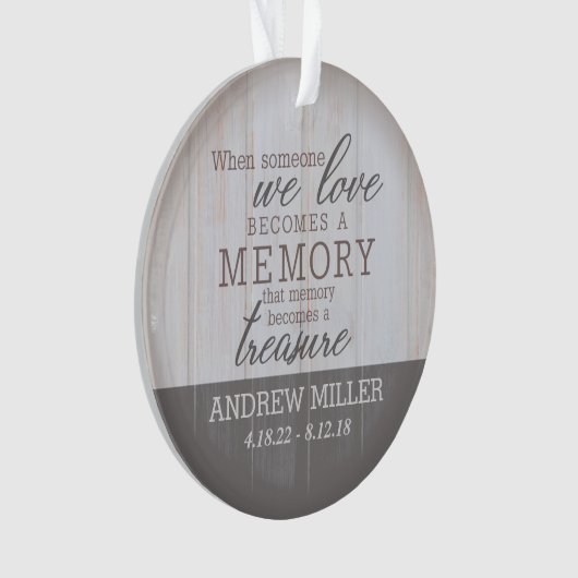 Personalisierte gehütete ornament (Vorderseite)