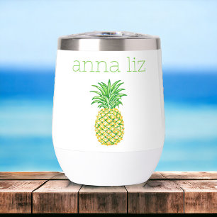 Personalisierte gelbe Ananas