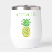 Personalisierte gelbe Ananas (Vorderseite)