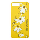 Personalisierte Gelbe Daisenkette Case-Mate iPhone Hülle (Rückseite)