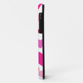 Personalisierte gelbe Labrador-Cartoon-Rosen Case-Mate iPhone Hülle (Hinten/Links)