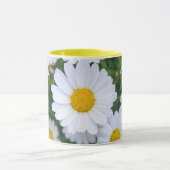 Personalisierte Gelbklingelwinger-Tasse mit Daisy Tasse (Zentrum)