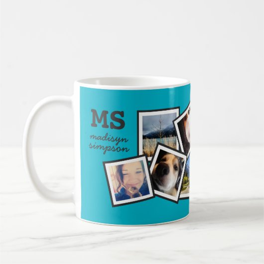 Personalisierte gelegentliche 10 Instagram Kaffeetasse (Links)