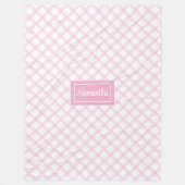 Personalisierte gemütliche Decke im minimalistisch (Vorderseite)