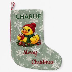 Personalisierte gemütliche Kakao-Weihnachts-Gummie Kleiner Weihnachtsstrumpf
