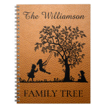 Personalisierte Genealogie Vintage-Familienbaum
