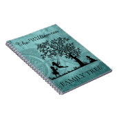 Personalisierte Genealogie Vintager Stammbaum Notizblock (Rechte Seite)