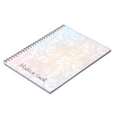 Personalisierte Geometrie  Notizblock (Linke Seite)