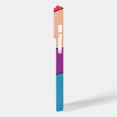 Personalisierte geometrische Dynamik Case-Mate iPhone Hülle (Rückseite / Links)