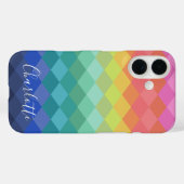 Personalisierte geometrische Formen Case-Mate iPhone Hülle (Rückseite (Horizontal))