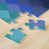 Personalisierte geometrische Formen Puzzle (Seite)