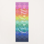 Personalisierte geometrische Formen  Yogamatte (Vorderseite)