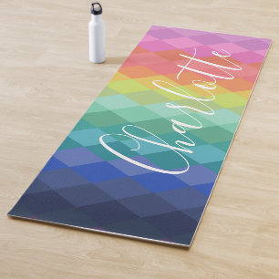 Personalisierte geometrische Formen  Yogamatte
