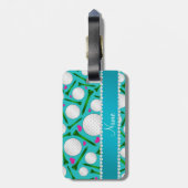 Personalisierte Gepäckanhänger (Rückseite vertikal)