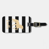 Personalisierte Gepäckmarke Gepäckanhänger (Vorderseite horizontal)