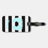 Personalisierte Gepäckmarke Gepäckanhänger (Rückseite horizontal)