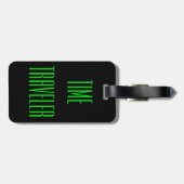 Personalisierte Gepäckmarke Gepäckanhänger (Rückseite horizontal)