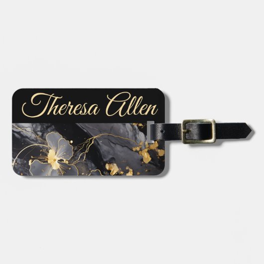 Personalisierte Gepäckmarke Gepäckanhänger (Vorderseite horizontal)