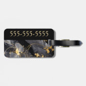 Personalisierte Gepäckmarke Gepäckanhänger (Rückseite horizontal)