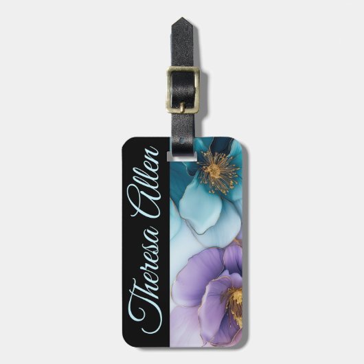 Personalisierte Gepäckmarke Gepäckanhänger (Vorderseite vertikal)