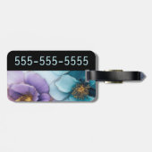 Personalisierte Gepäckmarke Gepäckanhänger (Rückseite horizontal)