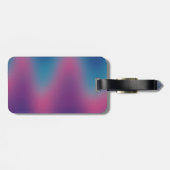 Personalisierte Gepäckmarke mit Innenhof Gepäckanhänger (Rückseite horizontal)