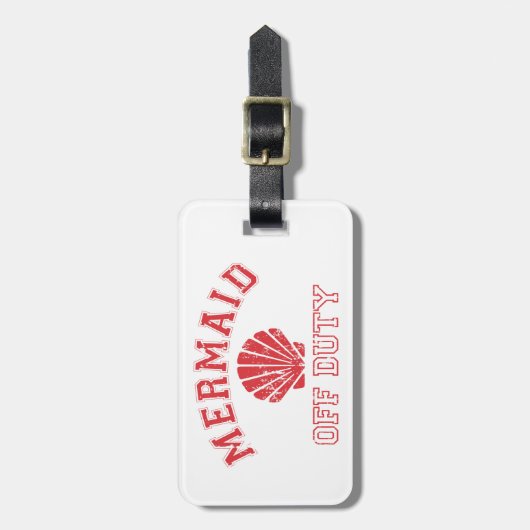 Personalisierte Gepäckmarke Schwarz/Weiß Gepäckanhänger (Vorderseite vertikal)