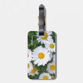 Personalisierte Gepäckmarken mit Daisy Gepäckanhänger (Rückseite vertikal)