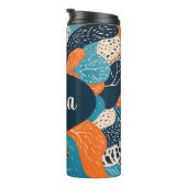 Personalisierte Geparden und Abstrakte Printwerbun Thermosbecher (Nach rechts gedreht)