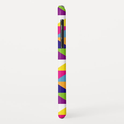 Personalisierte, gequilte Blickdreiecke 2 Case-Mate iPhone Hülle (Hinten/Links)