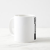 Personalisierte GERADE OUTTA Kaffee-Tassen Kaffeetasse (Vorderseite Links)