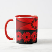 Personalisierte Gerbera Daisy Tasse (Links)