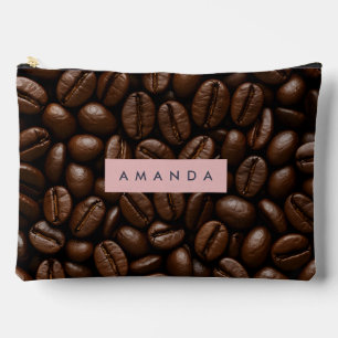 Personalisierte geröstete Kaffeebohnen Zubehörtasche