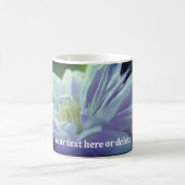 Personalisierte geschachtelte Clematis-Blüte Kaffeetasse (Mittel)